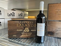 2012 château lalande rode wijn (30x) - afbeelding 1 van  6