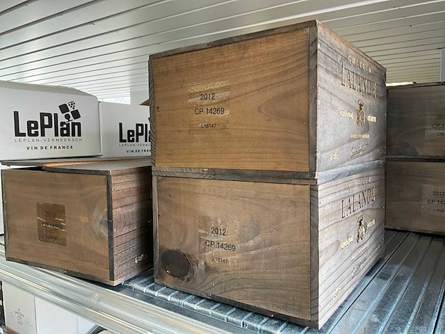 2012 château lalande rode wijn (30x) - afbeelding 5 van  6