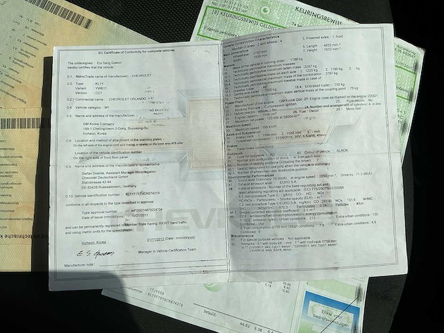 2012 chevrolet orlando stationwagen - afbeelding 38 van  48