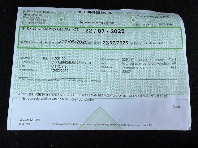 2012 citroën berlingo 1.6 benzine - afbeelding 27 van  36