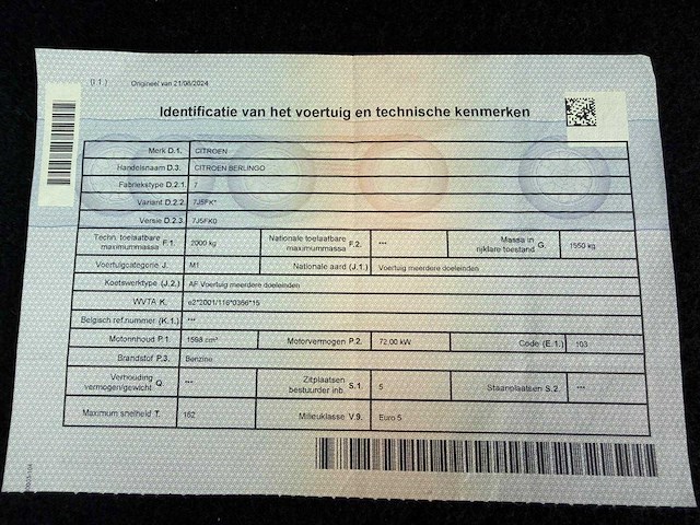2012 citroën berlingo 1.6 benzine - afbeelding 30 van  36