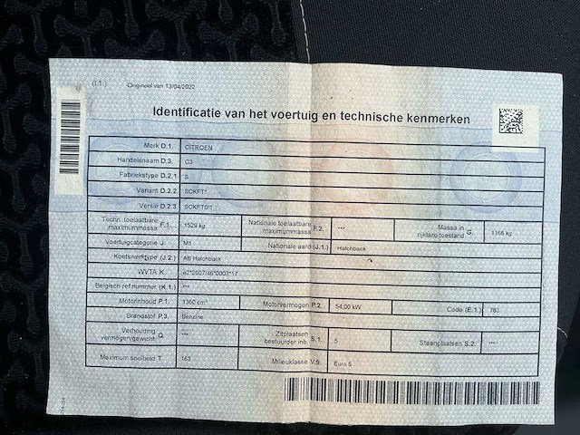 2012 citroën c3 personenauto - afbeelding 20 van  20