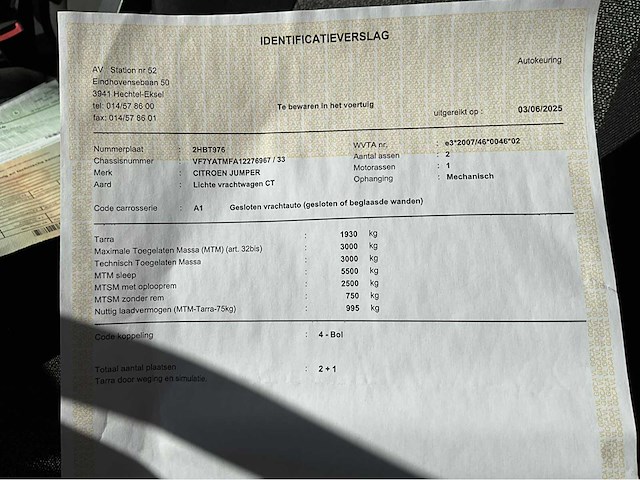 2012 citroën jumper lichte vracht - trekhaak - airco - afbeelding 25 van  50