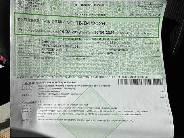 2012 citroën jumper lichte vracht - trekhaak - airco - afbeelding 27 van  50