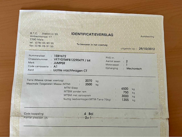 2012 citroën jumper - afbeelding 9 van  19