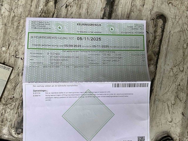 2012 citroën nemo lichte vracht - afbeelding 21 van  33