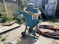 2012 comet cs80 mobiele sandblaster diverse banen - afbeelding 8 van  11
