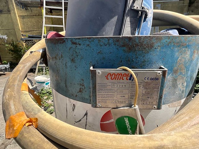 2012 comet cs80 mobiele sandblaster diverse banen - afbeelding 10 van  11