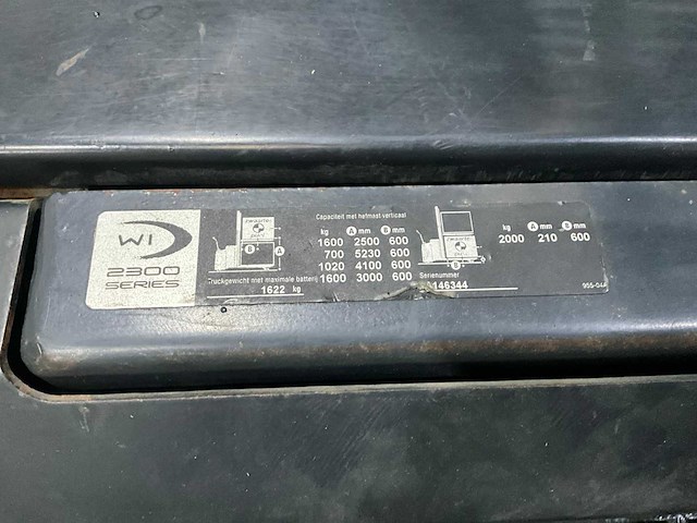 2012 crown 2300 series stapelaar - afbeelding 10 van  12