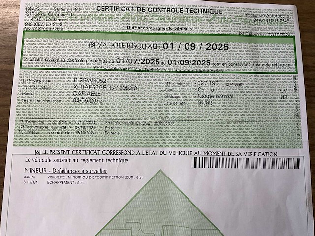 2012 daf ae55 depanneur - airco - afbeelding 36 van  53