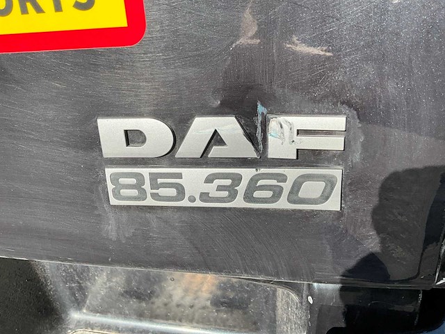 2012 daf cf 85 vrachtwagen - afbeelding 25 van  34