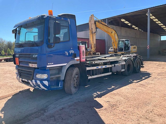 2012 daf cf vrachtwagen met containerhaaksysteem - afbeelding 30 van  35