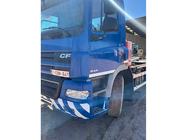 2012 daf cf vrachtwagen met containerhaaksysteem - afbeelding 35 van  35