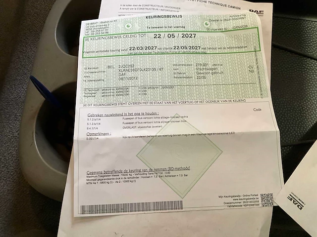 2012 daf lf55.250 vrachtwagen - afbeelding 30 van  39