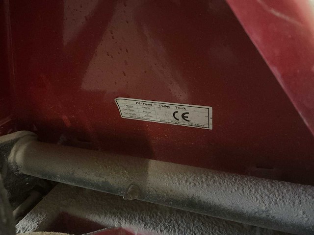 2012 df hand hydraulische palletwagen - afbeelding 5 van  5