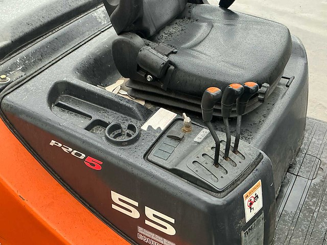 2012 doosan d55c vorkheftruck - afbeelding 2 van  16