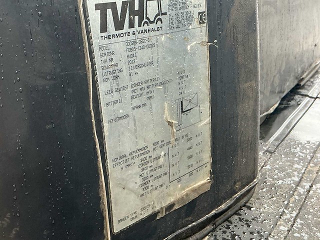 2012 doosan d55c vorkheftruck - afbeelding 4 van  16