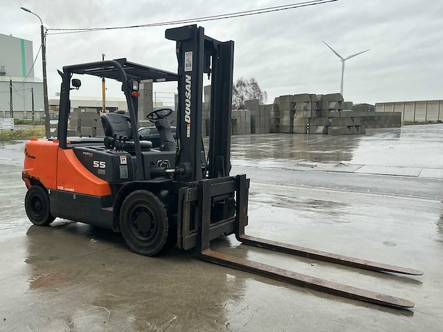 2012 doosan d55c vorkheftruck - afbeelding 13 van  16