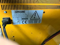 2012 elektrische palletwagen compleet met acculader armanni alfamatic, bouwjaar 2012 - afbeelding 3 van  11