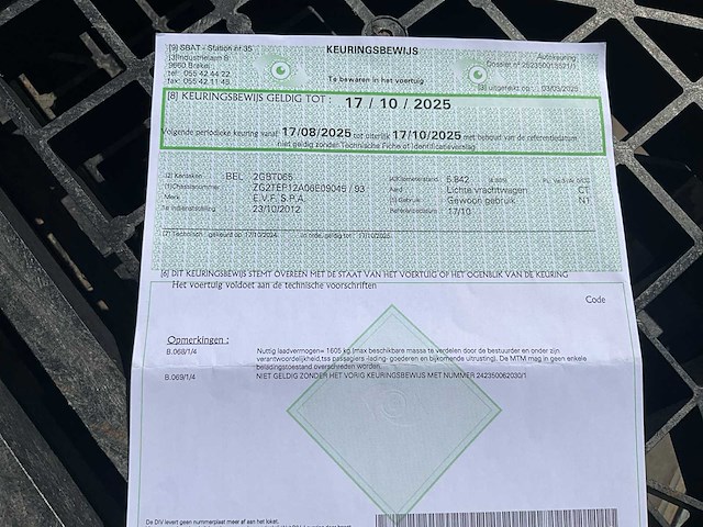 2012 elektrische transportwagen jolly 1200 - afbeelding 13 van  24