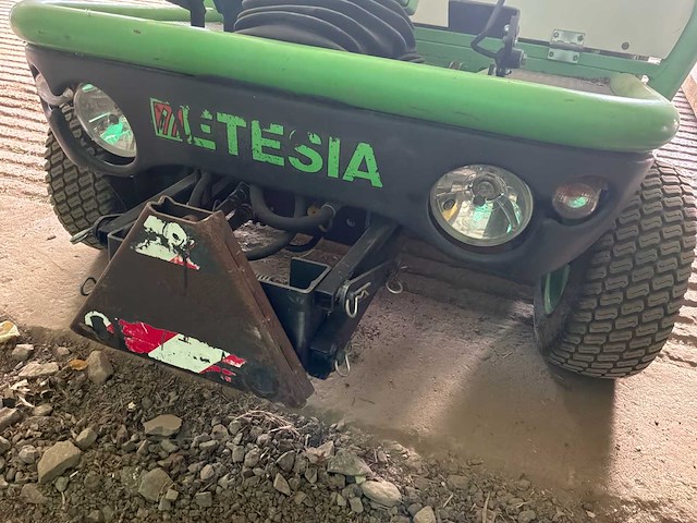 2012 etesia h124d utility tractor - afbeelding 7 van  22