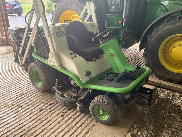 2012 etesia h124d utility tractor - afbeelding 1 van  22