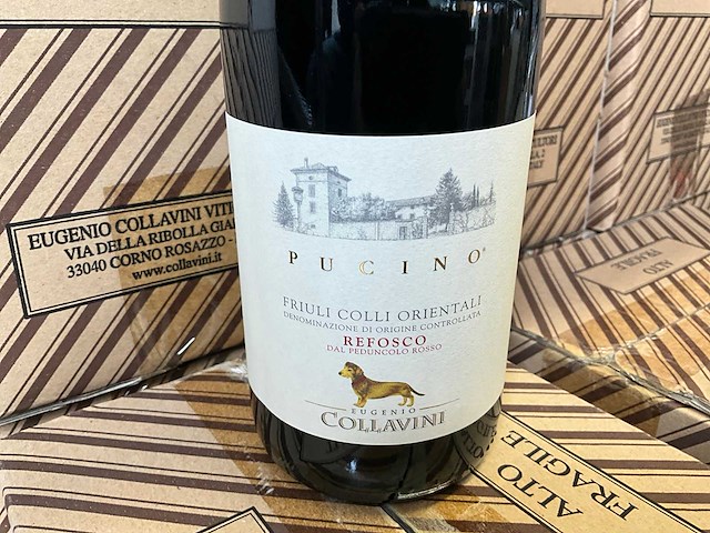 2012 eugenio collavini refosco rode wijn (49x) - afbeelding 2 van  3