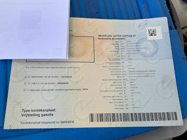 2012 fendt 828 vario+ gronddumper k34 dezeure - afbeelding 58 van  68