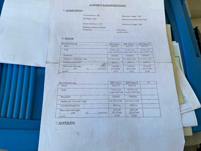 2012 fendt 828 vario+ gronddumper k34 dezeure - afbeelding 63 van  68