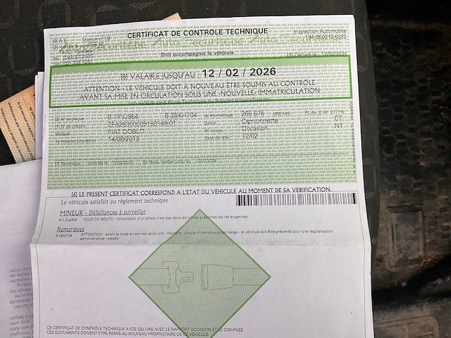 2012 fiat doblo bedrijfswagen - afbeelding 26 van  46