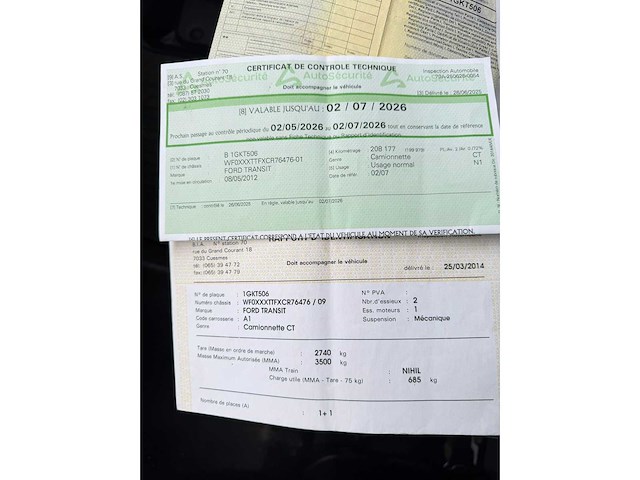 2012 ford transit 4x4 bedrijfswagen - afbeelding 19 van  26