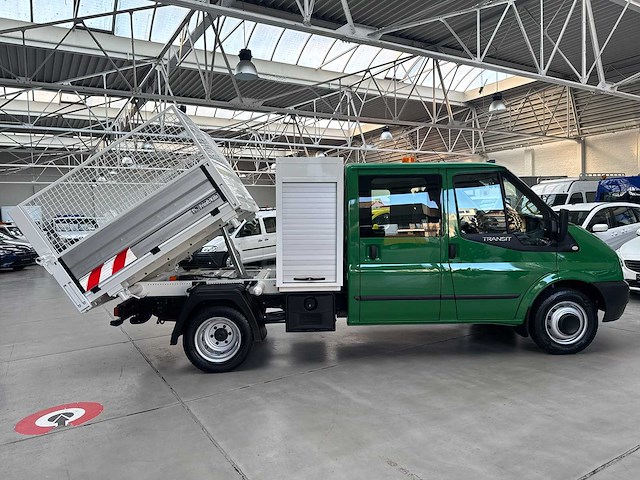 2012 ford transit dubbele cabine kipper 52.000km - afbeelding 5 van  28