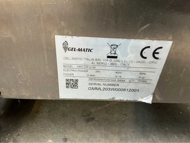 2012 gelmatic softijsmachine - afbeelding 8 van  9