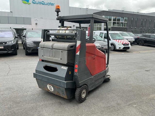 2012 hako jonas 1500 v zelfrijdende veegmachine - afbeelding 4 van  9