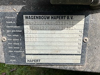 2012 hapert ta / al aanhangwagen mtm 2700kg - afbeelding 11 van  18