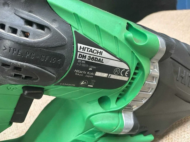 2012 hitachi dh 36dal boormachine - afbeelding 5 van  5