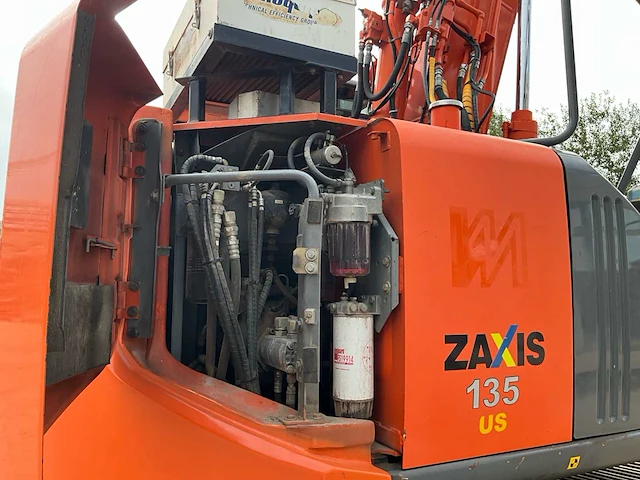 2012 hitachi zx135-us-3 rupsgraafmachine - afbeelding 2 van  29