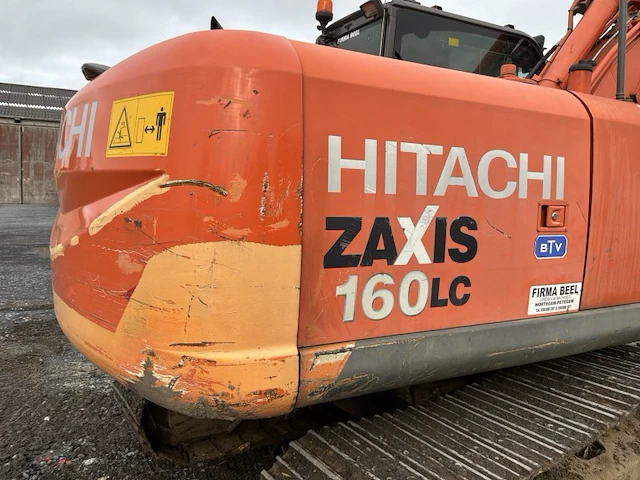 2012 hitachi zx160 lc-3 rupsgraafmachine - afbeelding 26 van  35