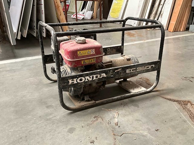 2012 honda ec3600f stroomgenerator - afbeelding 2 van  9