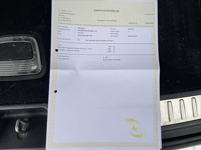 2012 hulco medax-3 aanhangwagen - afbeelding 15 van  16