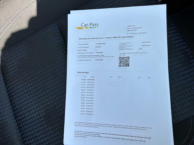 2012 hyundai ix20 jc/5p21 auto - afbeelding 36 van  50