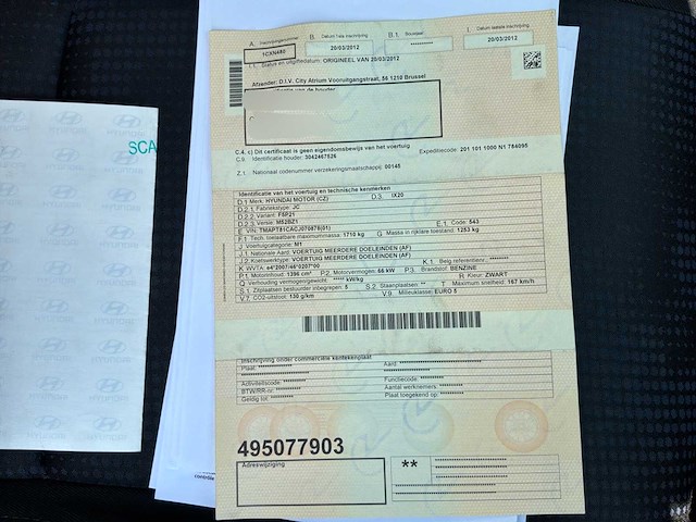 2012 hyundai ix20 jc/5p21 auto - afbeelding 39 van  50