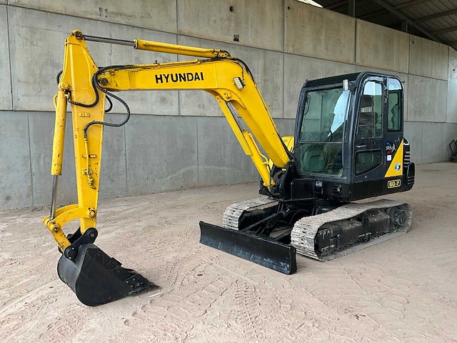 2012 hyundai r60-7 midigraafmachine - afbeelding 1 van  35