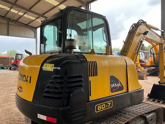 2012 hyundai r60-7 midigraafmachine - afbeelding 18 van  35
