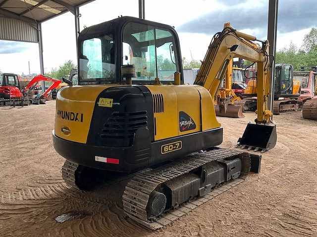 2012 hyundai r60-7 midigraafmachine - afbeelding 32 van  35