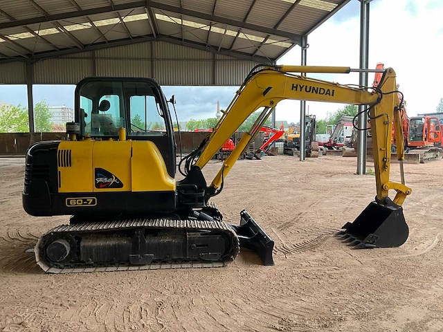 2012 hyundai r60-7 midigraafmachine - afbeelding 33 van  35