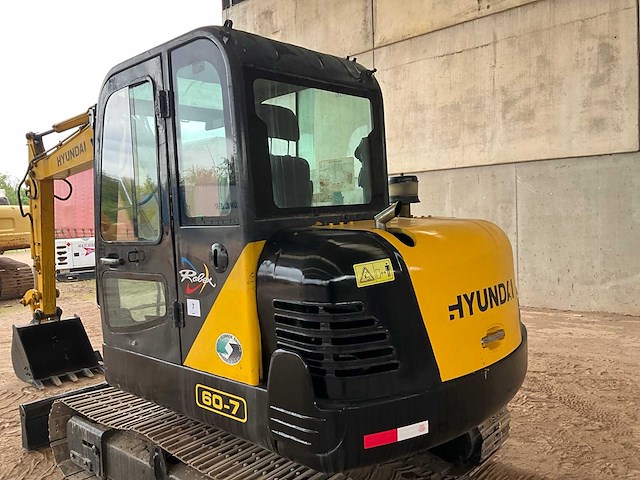 2012 hyundai r60-7 midigraafmachine - afbeelding 16 van  35