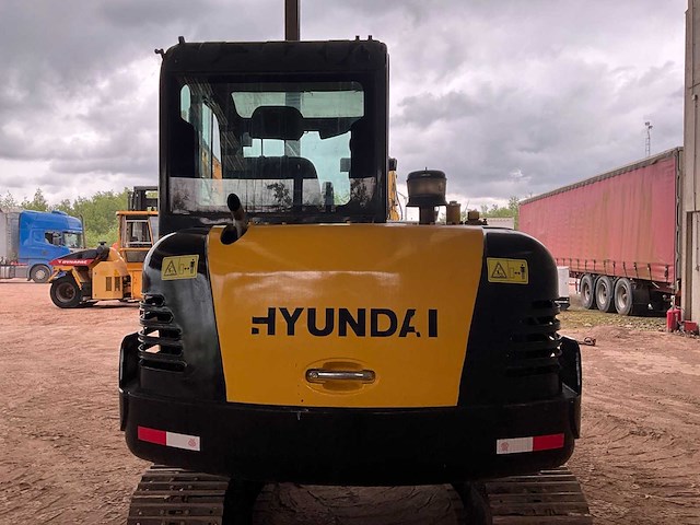 2012 hyundai r60-7 midigraafmachine - afbeelding 17 van  35