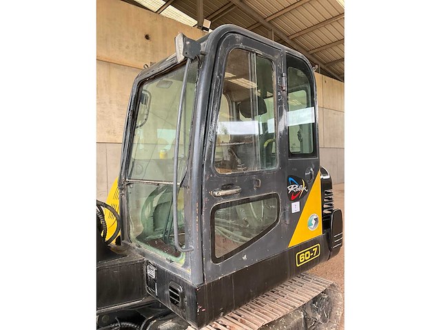 2012 hyundai r60-7 midigraafmachine - afbeelding 24 van  35