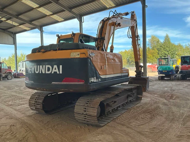 2012 hyundai robex 140lc-9 rupsgraafmachine - afbeelding 20 van  24